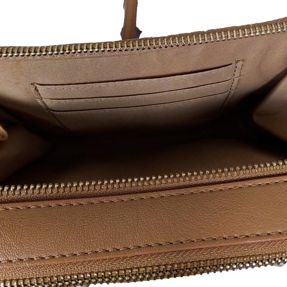 Nine West Gold Studded Adj. Strap Crossbody Bag - Picture 6 of 8